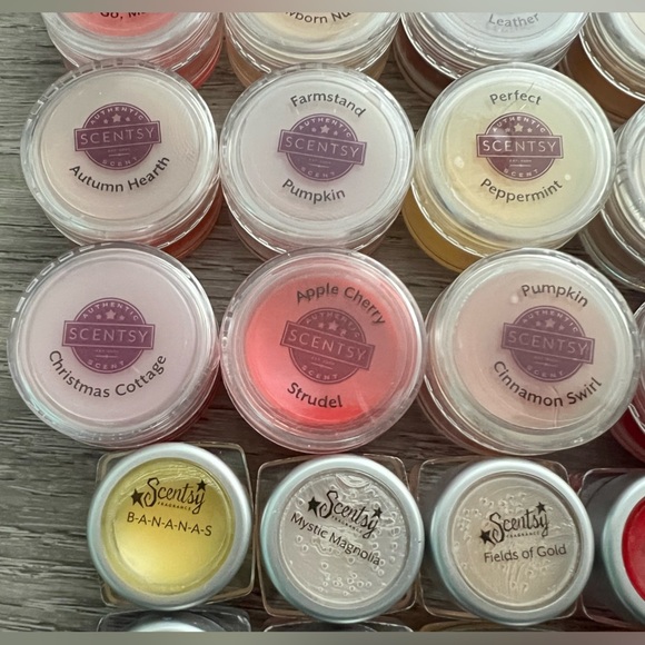 Scentsy Huge 50 Piece Lot Tester Wax Samples including a couple Disney scents - Picture 4 of 7